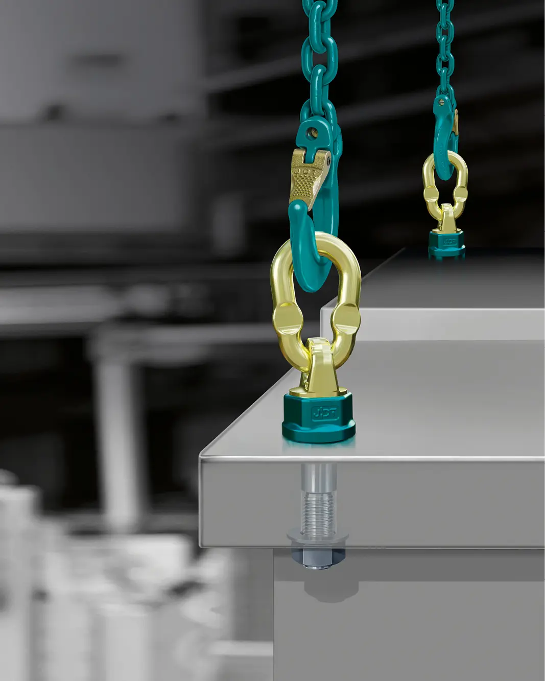 Anneau de levage pivotant métrique - vue 2